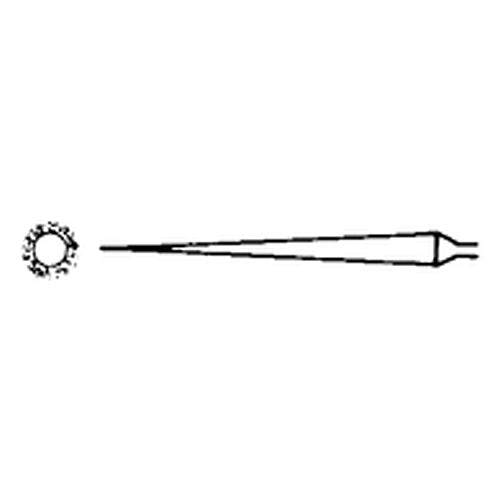 ‎Quality Import Diamond Needle File - 3″ Diamond Length-5-1/2″ Overal Length-100 Grit - Round - Americas Tooling