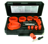 7 Pc. Bi-Metal Utility Hole Saw Kit - Americas Tooling