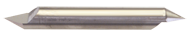 1/8" x 3/8" Split Length - DE - 60° Pt - Carbide Engraving Blank - Americas Tooling