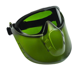 Capstone Shield - Shade 3 IR Lens - Green Frame - Goggle - Americas Tooling