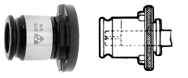 Positive Tap Adaptor -1-3/8" - Adaptor Size 3 - Americas Tooling