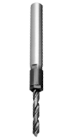 Double Angle Straight Shank Collet Chuck- 1" SH; 1.829" Proj - Americas Tooling