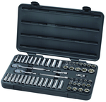 57PC 3/8" DRIVE 6 PT SKT SET - Americas Tooling