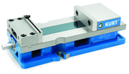 Plain Anglock Vise - Model #HD691- 6" Jaw Width- Hydraulic- Metric - Americas Tooling