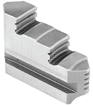 Solid Rev Jaw - #7-890-1060 For 5" - 6" Chucks - Americas Tooling