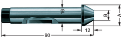 .630" Dia. - Series 680-40 - Center for Face Driver - Americas Tooling