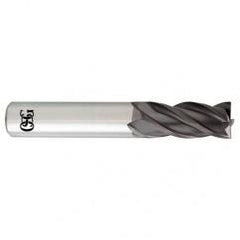 3.5mm x 4mm x 12mm x 51mm 4Fl  Square Carbide End Mill - TiALN - Americas Tooling