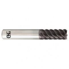 7/8 x 7/8 x 7/8 x 7/8 6Fl  Square Carbide End Mill - TiALN - Americas Tooling