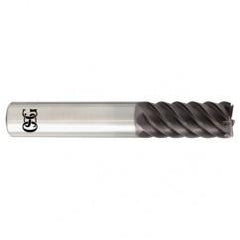 7/8 x 7/8 x 7/8 x 7/8 6Fl  Square Carbide End Mill - TiALN - Americas Tooling