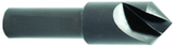 1-1/4" Size-1/2 Shank-60°-HSS Single Flute Countersink - Americas Tooling