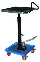 Hydraulic Lift Table - 16 x 16'' 200 lb Capacity; 31 to 49" Service Range - Americas Tooling