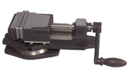 Swivel Base Milling Machine Vise - 5-7/8" Jaw Width - Americas Tooling