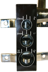 Pipe/Tube Notcher - 1-1/4" Pipe; 1-5/8" Tube Capacity - Americas Tooling