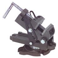 Angle Swivel Vise - Model #P250AS- 2-1/2" Jaw Width - Americas Tooling