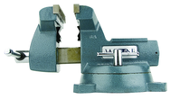 748A, 740 Series Mechanics Vise - Swivel Base, 8" Jaw Width, 8-1/4" Jaw Opening, 4-3/4" Throat Depth - Americas Tooling