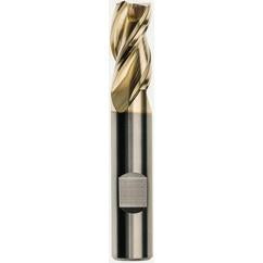 3/4 x 3/4 x 2-1/4 x 5 Square 3 Flute Carbide M223 Streaker End Mill-ZrN - Americas Tooling