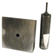 Punch & Die Set for Bench Punch - 3/8" Square - Americas Tooling