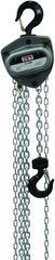 L-100-1000WO-30, 10-Ton Hand Chain Hoist with 30' Lift & Overload Protection - Americas Tooling