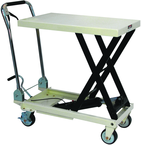 SLT-330F, Scissor Lift Table With Folding Handle - Americas Tooling