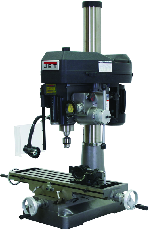 JMD-18PFN Mill/Drill With Power Downfeed 115/230V 1PH - Americas Tooling