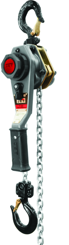 JLH Series 1 Ton Lever Hoist, 10' Lift with Overload Protection - Americas Tooling