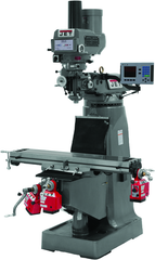 JTM-1050 Mill With 3-Axis ACU-RITE 200S DRO (Knee) With X-Axis Powerfeed - Americas Tooling