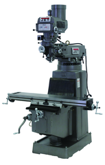 JTM-1050 Mill With 3-Axis ACU-RITE 200S DRO (Quill) and X-Axis Powerfeed - Americas Tooling