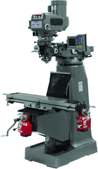 JTM-4VS Mill With 3-Axis ACU-RITE VUE DRO (Knee) With X and Y-Axis Powerfeeds - Americas Tooling