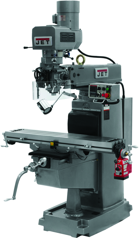 JTM-1050EVS2/230 Mill With Acu-Rite 200S DRO With X, Y and Z-Axis Powerfeeds - Americas Tooling