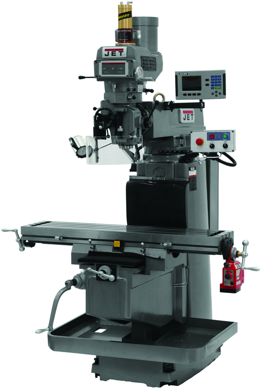 JTM-1254VS with ACU-RITE 200S DRO, X Powerfeed & Air Power Drawbar - Americas Tooling