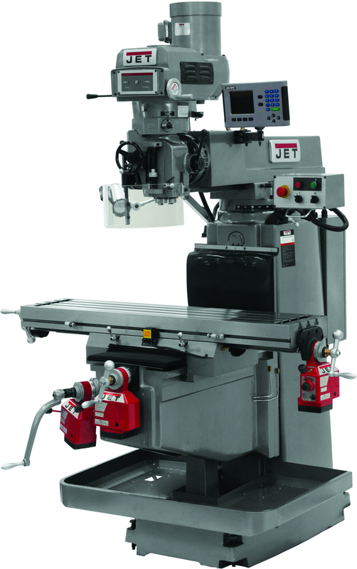 JTM-1254VS with ACU-RITE 200S DRO X,Y&Z Powerfeeds - Americas Tooling