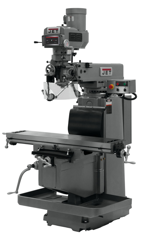 JTM-1254VS with Acu-Rite  300S 3X (Q) DRO, X,Y&Z  Powerfeeds - Americas Tooling