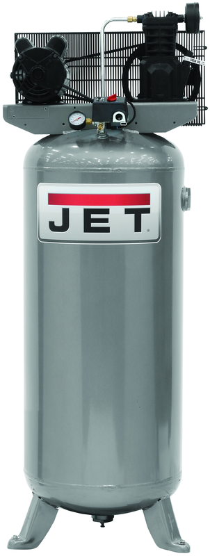 JCP-601 - 60 Gal.- Single Stage - Vertical Air Compressor - 3.2HP, 230V, 1PH - Americas Tooling