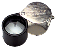 #816168 - 7X Power - 19.8mm Round - Hastings Triplet Folding Magnifier - Americas Tooling