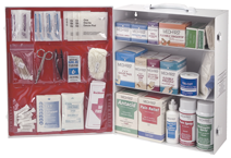 First Aid Kit - 3-Shelf Industrial Cabinet - Americas Tooling
