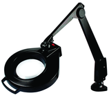 28" Arm 2.25X LED Mag Ben Bench Clamp, Floating Arm Circline - Americas Tooling