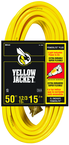 Yellow Jacket Extension Cord - 50' Extra Heavy Duty 1-Outlet (Powerlite) - Americas Tooling