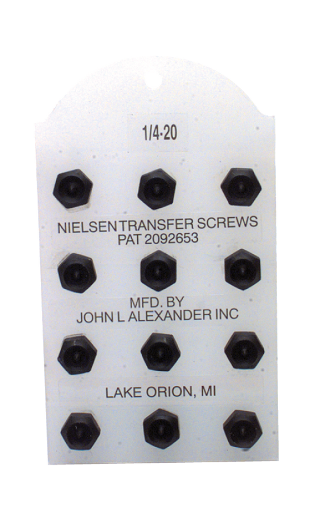 Nielsen Transfer Screw Set - 7/16 - 5/8 (Set of 12) - Americas Tooling