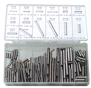 Dowel Pin Assortment - SS - 1/16 thru 1/4 Dia - Americas Tooling