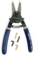 Retaining Ring Pliers -- Model #PL1600C1--3/32 - 25/32'' Ext. Capacity - Americas Tooling