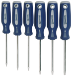 6 Piece - #9240101 - T10 - T30 - Screwdriver Style - Torx Driver Set - Americas Tooling