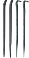 Snap-On/Williams 4 Piece Punch & Roll Bar Set -- #PBS7 16; (2) 18; & 24" Overall Length - Americas Tooling