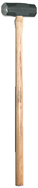 Sledge Hammer -- 8 lb; Hickory Handle; 2-1/4'' Head Diameter - Americas Tooling