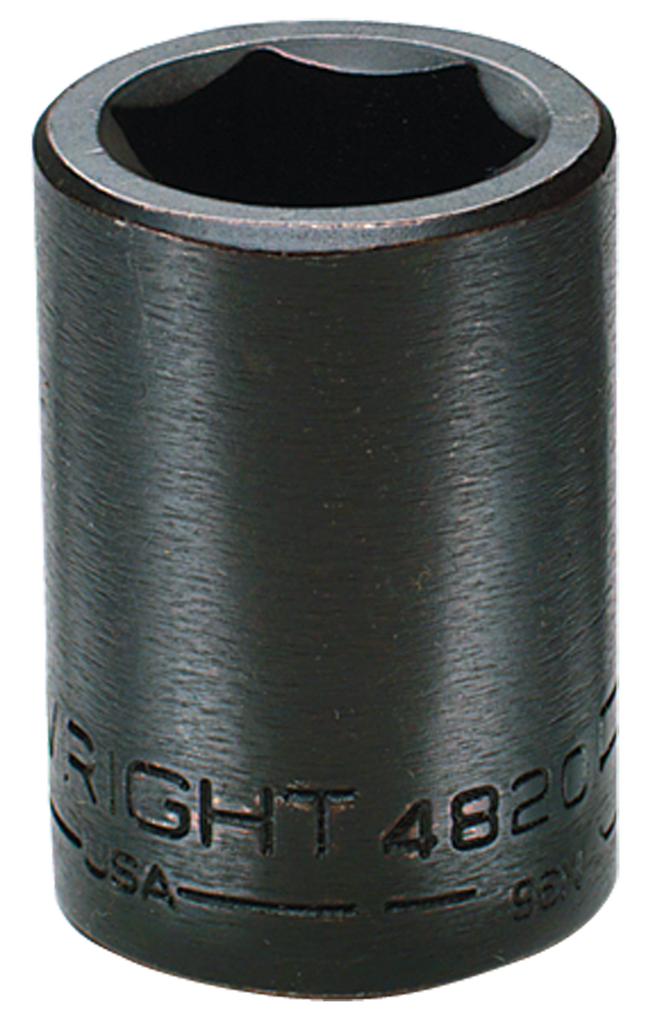 1-3/16 x 2-1/8" OAL - 3/4'' Drive - 6 Point - Standard Impact Socket - Americas Tooling