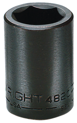 1-3/16 x 2-1/8" OAL - 3/4'' Drive - 6 Point - Standard Impact Socket - Americas Tooling