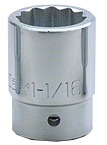 2-3/8 x 3-5/8" - 3/4" Drive - 12 Point - Standard Socket - Americas Tooling