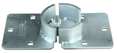 6 Pin W7000 Cylinder - 9 Width; Silver - Steel Hasp - Americas Tooling