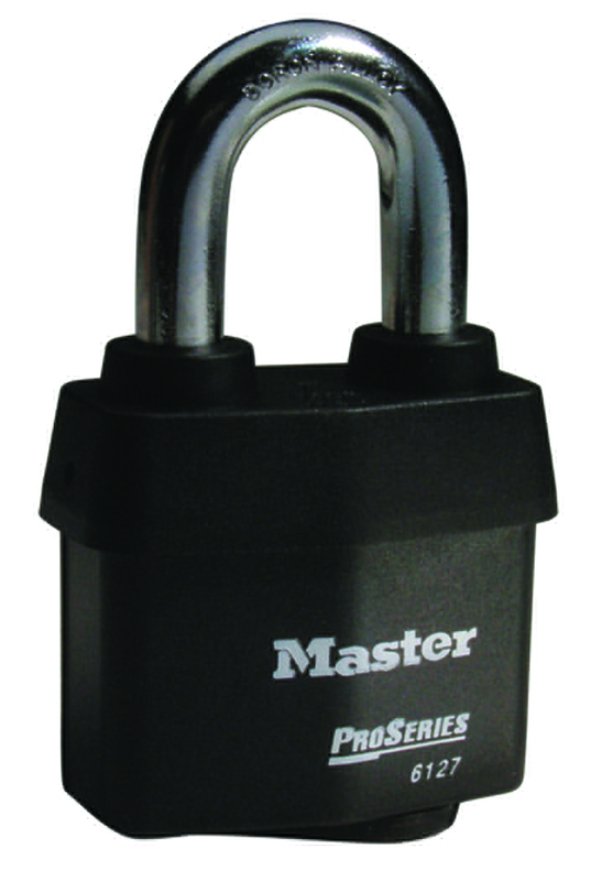 Hi-Vis Aluminum Padlock - 2-5/8'' Body Width; Keyed: Different; - Americas Tooling