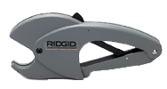 Ridgid Pipe & Tube Cutter -- 1/8 thru 1-1/2'' Capacity-Plastic Cutting - Americas Tooling