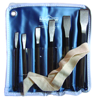 6 Piece Chisel Set -- 1/4 to 3/4'' Diameter - Americas Tooling